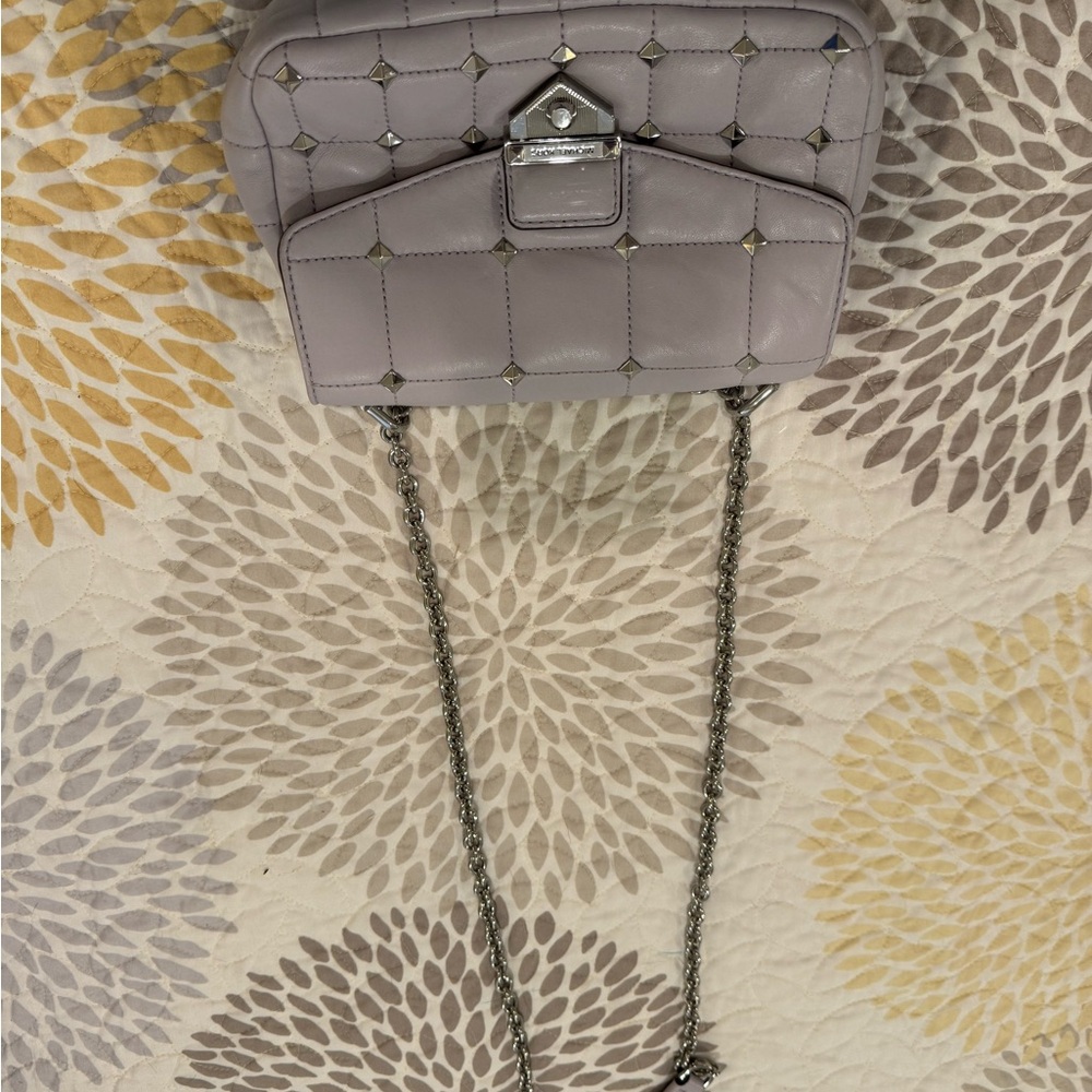 Michael Kors Lavender Quilted Crossbody Bag